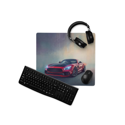 Mercedes-AMG GT R Inspired Luxury Office Desk Mat – High-DPI Cloth Surface Mousepad