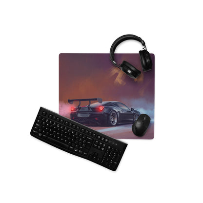 Ferrari 458 Italia Inspired Widebody Desk Mat – Precision Glide Gaming Mousepad