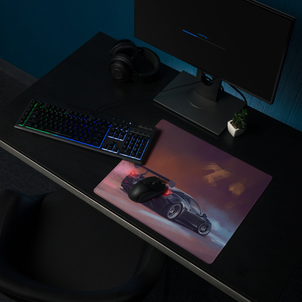 Ferrari 458 Italia Inspired Widebody Desk Mat – Precision Glide Gaming Mousepad