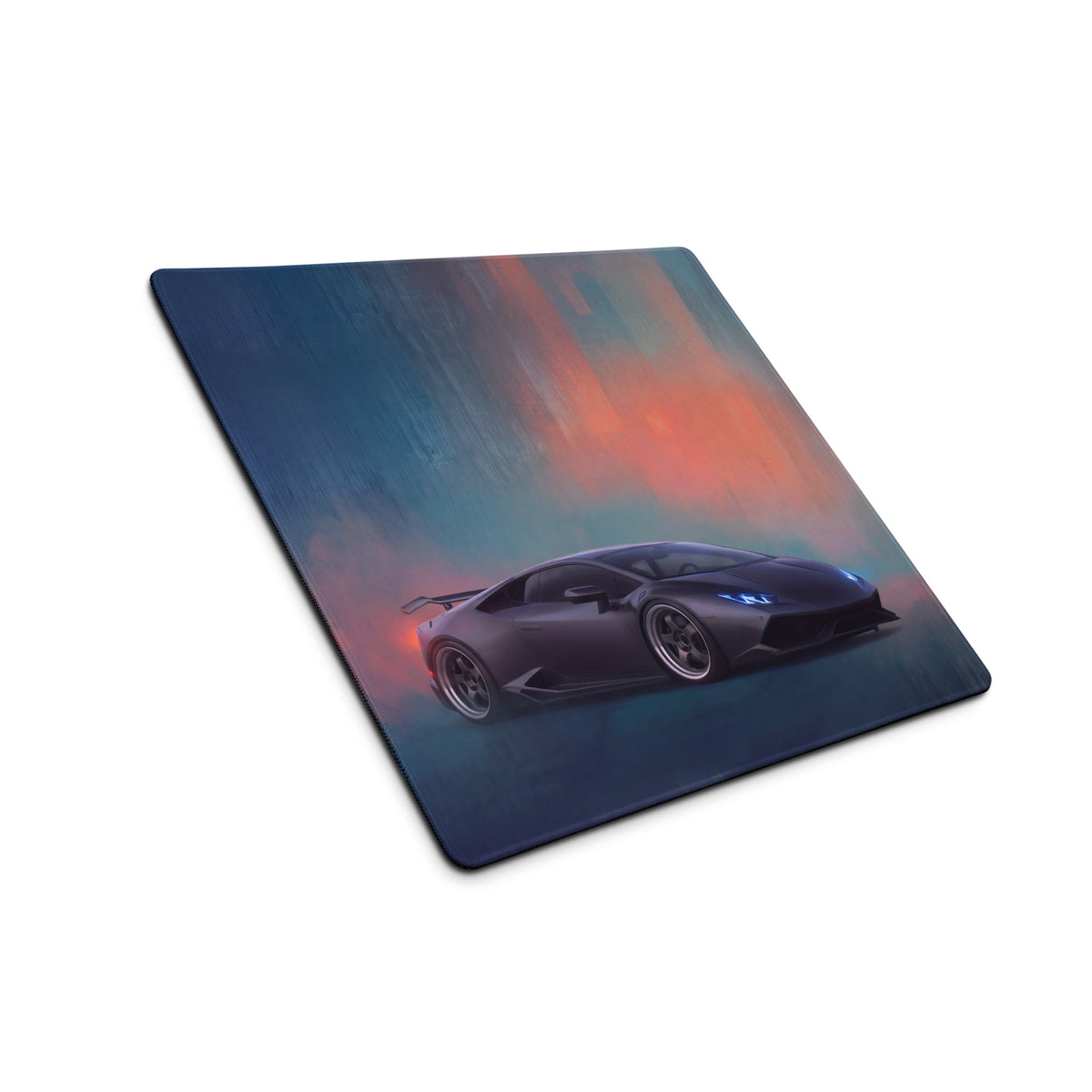Lamborghini Huracán Inspired Stealth Edition Desk Mat – Non-Slip Surface Gaming Mousepad