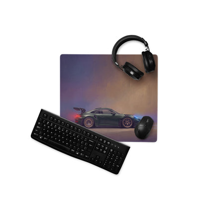 Porsche 911 GT3 RS Inspired Emerald Edition Desk Mat – Precision Surface Gaming Mousepad