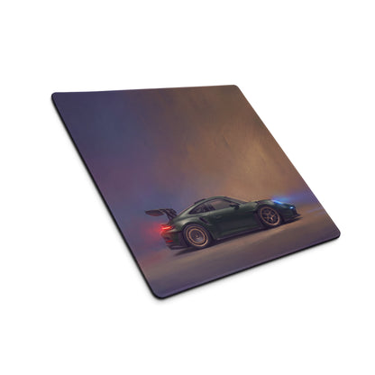 Porsche 911 GT3 RS Inspired Emerald Edition Desk Mat – Precision Surface Gaming Mousepad