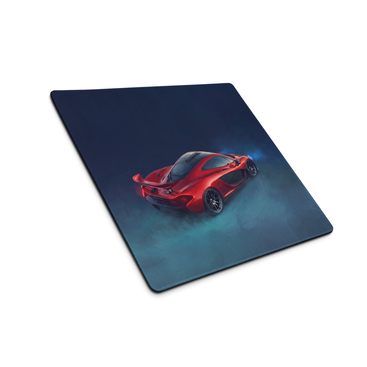 McLaren P1 Inspired Volcanic Red Desk Mat – Ultra-Smooth Cloth Gaming Mouse Pad