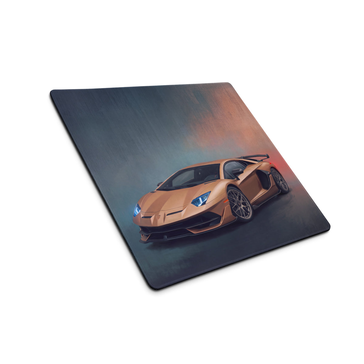 Lamborghini Aventador SVJ Inspired Gold Edition Desk Pad – Precision Control Gaming Mouse Mat