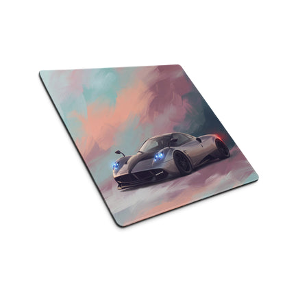 Pagani Huayra Inspired Hypercar Art Desk Mat – Ultra-Glide Cloth Gaming Mouse Pad