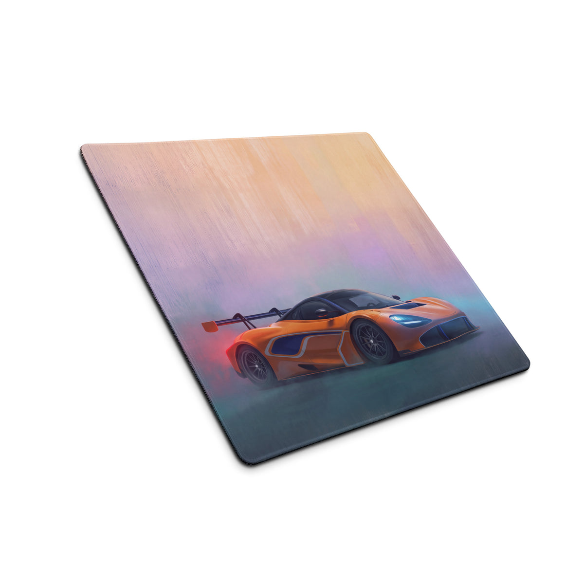 McLaren 720S GT3 Inspired Sunset Edition Desk Pad – Anti-Slip Rubber Setup Mousepad