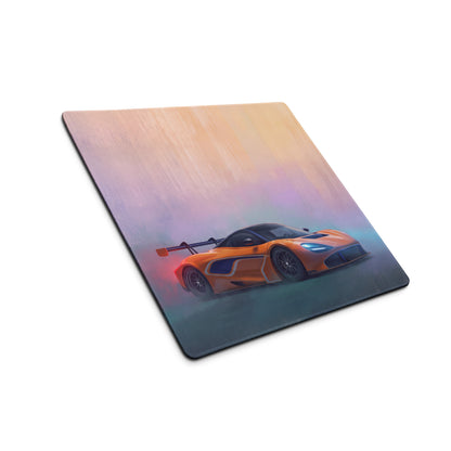McLaren 720S GT3 Inspired Sunset Edition Desk Pad – Anti-Slip Rubber Setup Mousepad