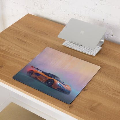 McLaren 720S GT3 Inspired Sunset Edition Desk Pad – Anti-Slip Rubber Setup Mousepad