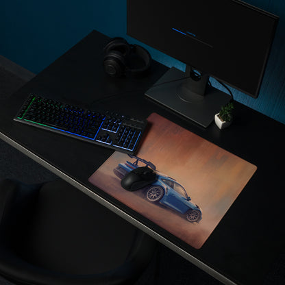 Porsche 911 GT3 RS Inspired Sapphire Desk Pad – High-DPI Smooth Tracking Mouse Mat
