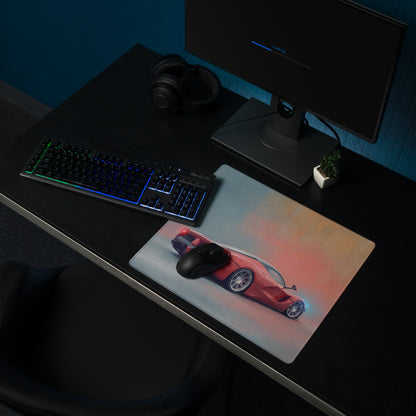 Ferrari LaFerrari Inspired Hypercar Desk Pad – Ultra-Smooth Surface Setup Mouse Mat