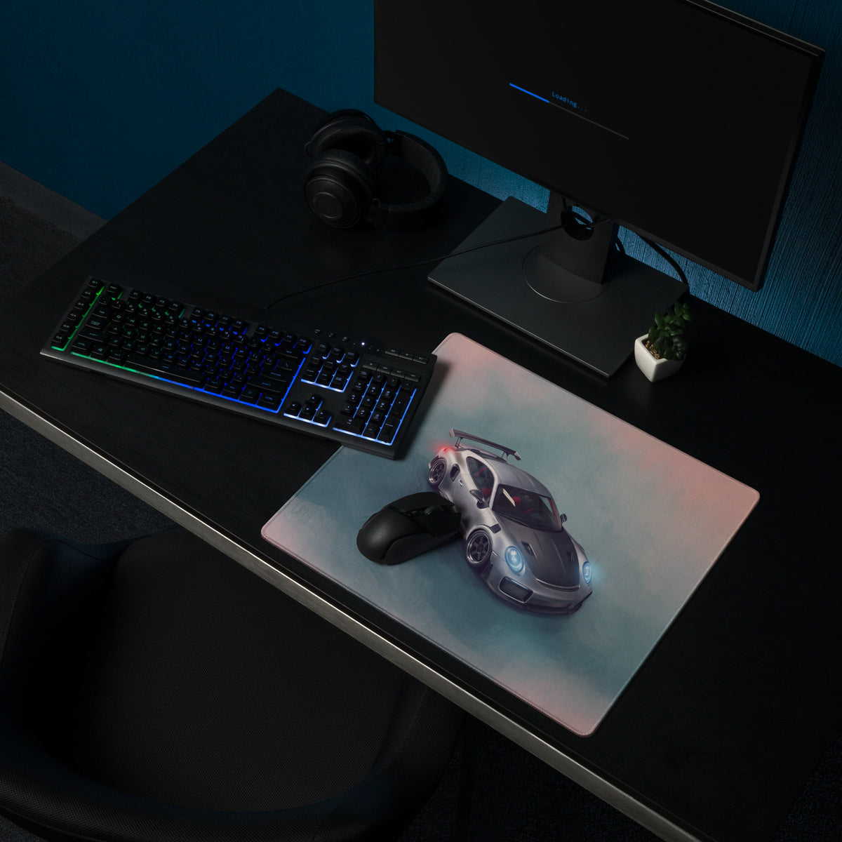 Porsche 911 GT2 RS Inspired Weissach Edition Desk Pad – Smooth Control Gaming Mouse Mat