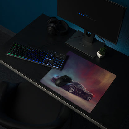 Ferrari LaFerrari Inspired Nero Edition Desk Pad – Precision Tracking XL Mouse Mat