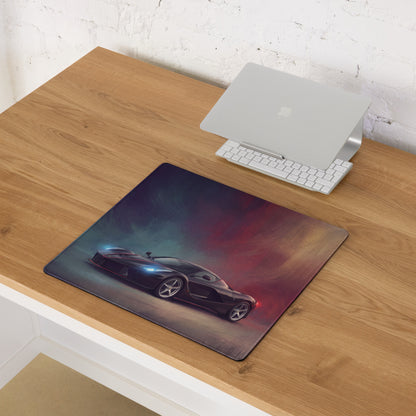 Ferrari LaFerrari Inspired Nero Edition Desk Pad – Precision Tracking XL Mouse Mat