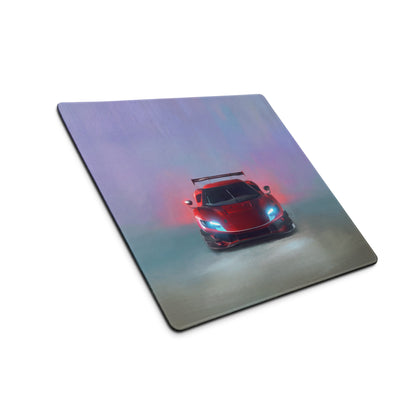 Ferrari 296 GT3 Inspired Apex Edition Desk Mat – Non-Slip Rubber Base Gaming Mousepad