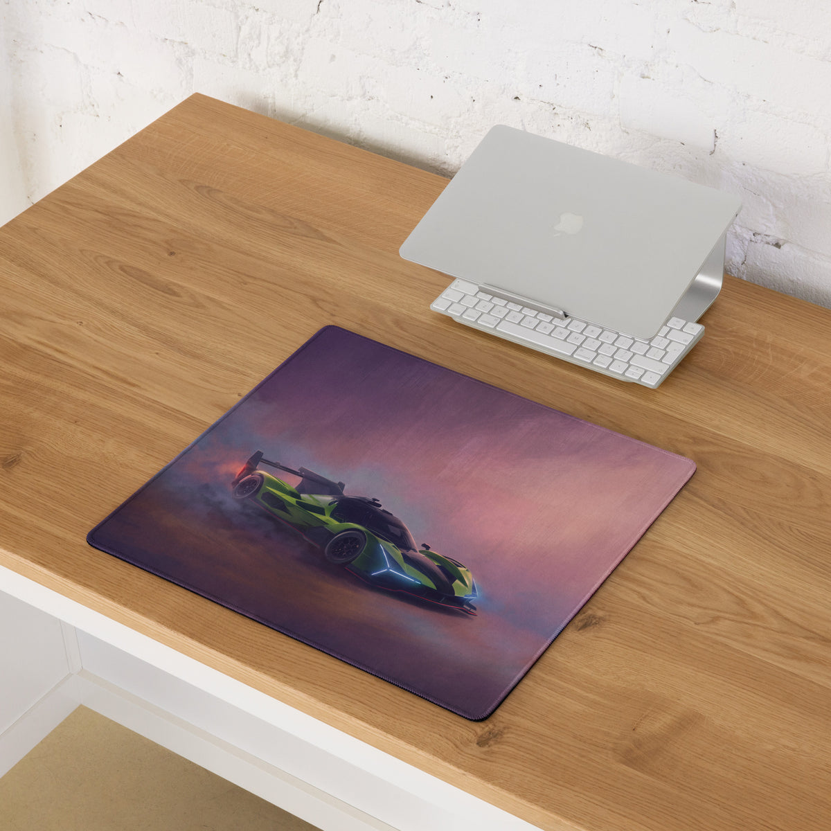 Lamborghini Essenza SCV12 Inspired Track Edition Desk Pad – Micro-Weave Gaming Mouse Mat