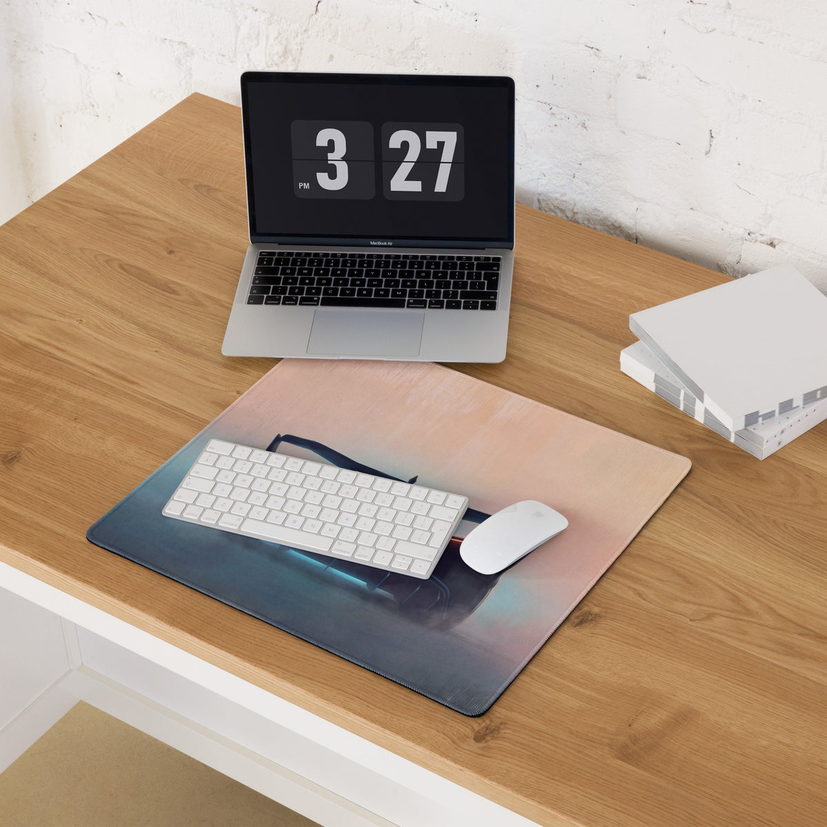 Bugatti Bolide Inspired Track Edition Desk Mat – Low-Friction Gaming Mousepad