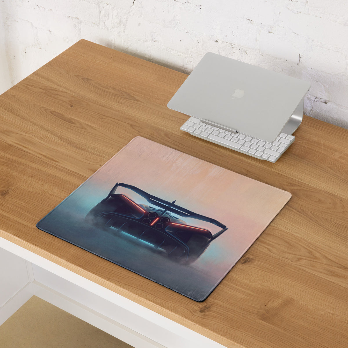 Bugatti Bolide Inspired Track Edition Desk Mat – Low-Friction Gaming Mousepad