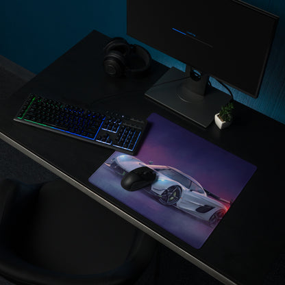 Koenigsegg Jesko Inspired Hypercar Desk Pad – Ultra-Glide Stitched Edge Gaming Mouse Mat