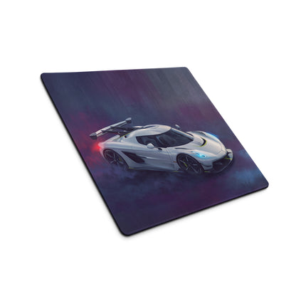Koenigsegg Jesko Inspired Apex Edition Desk Mat – Low-Friction PC Setup Mousepad