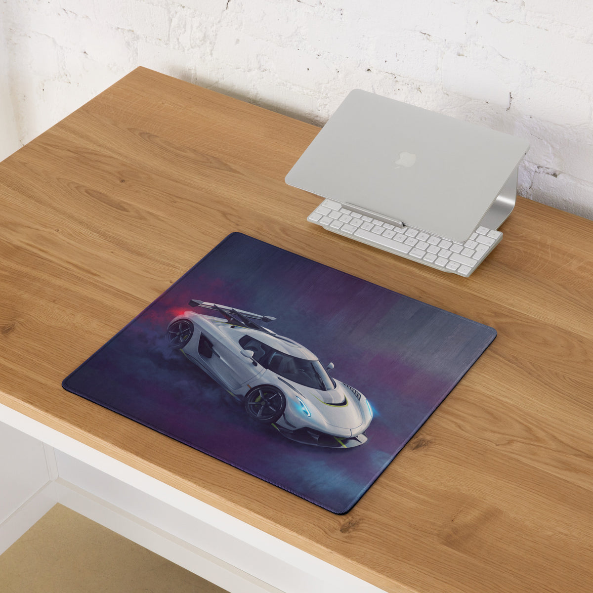 Koenigsegg Jesko Inspired Apex Edition Desk Mat – Low-Friction PC Setup Mousepad