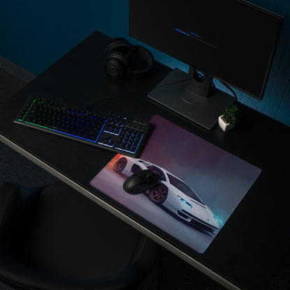 Lamborghini Countach Inspired Pearl Bronze Desk Mat – Low-Friction Cloth Setup Mousepad