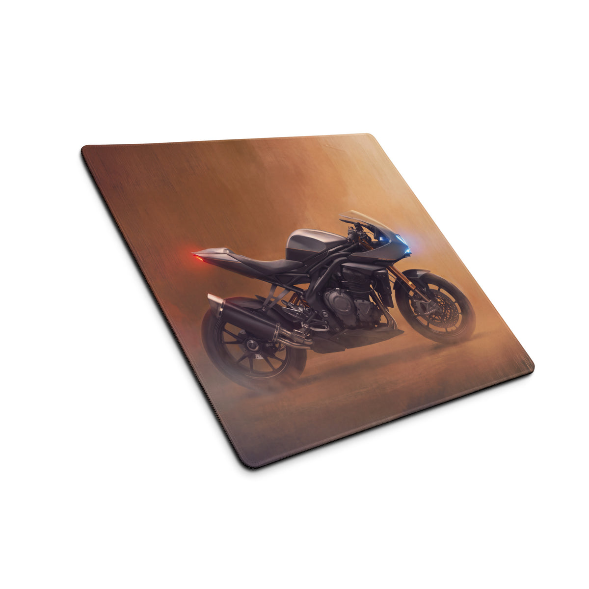 Triumph Speed Triple 1200 RR Inspired Sport Bike Mouse Pad, Extended Desk Mat