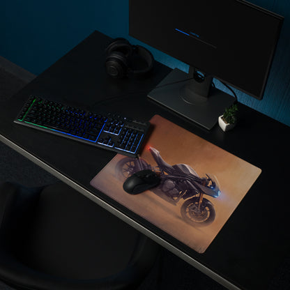 Triumph Speed Triple 1200 RR Inspired Sport Bike Mouse Pad, Extended Desk Mat