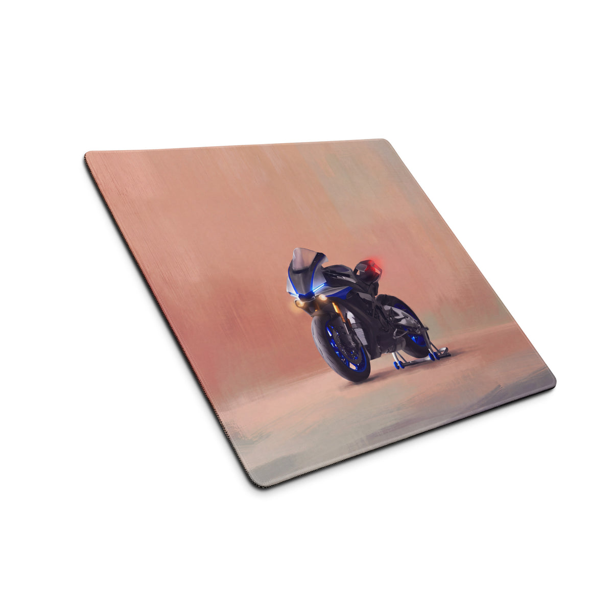 Yamaha R1 Inspired Motorcycle Mousepad, Aesthetic Desk Mat for PC Gaming