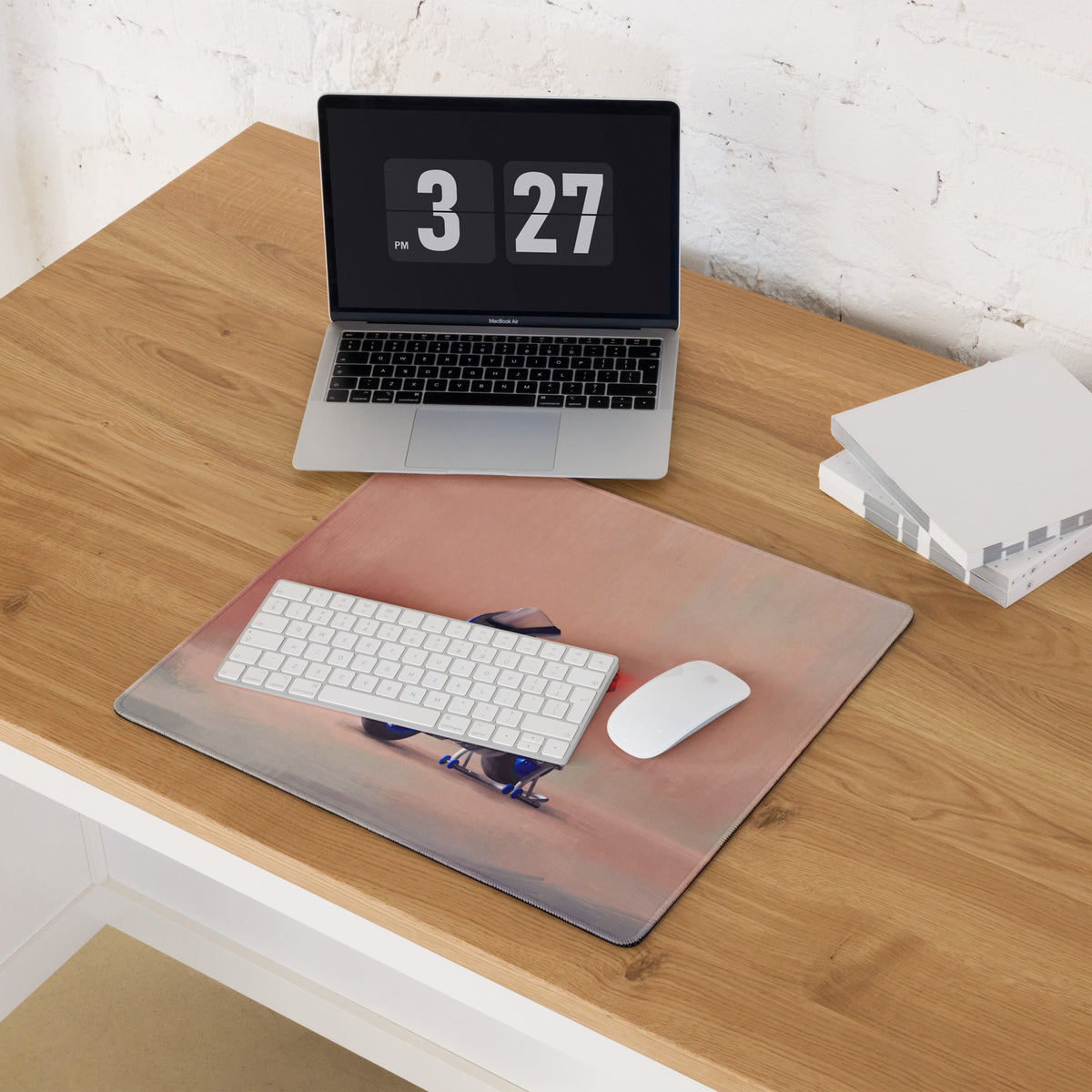 Yamaha R1 Inspired Motorcycle Mousepad, Aesthetic Desk Mat for PC Gaming