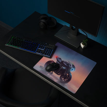 Custom Triumph Speed Triple RR Inspired Extended Mouse Pad, Large Desk Mat for Office & Setup