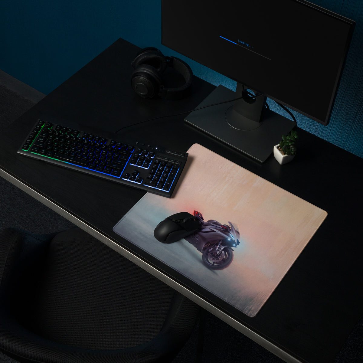 Yamaha R6 Inspired Large Desk Pad, Premium Gaming Mousepad for PC Setup