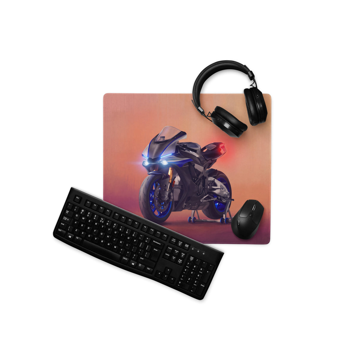 Yamaha R1M Inspired Desk Pad, Extra Large Gaming Mousepad for Office