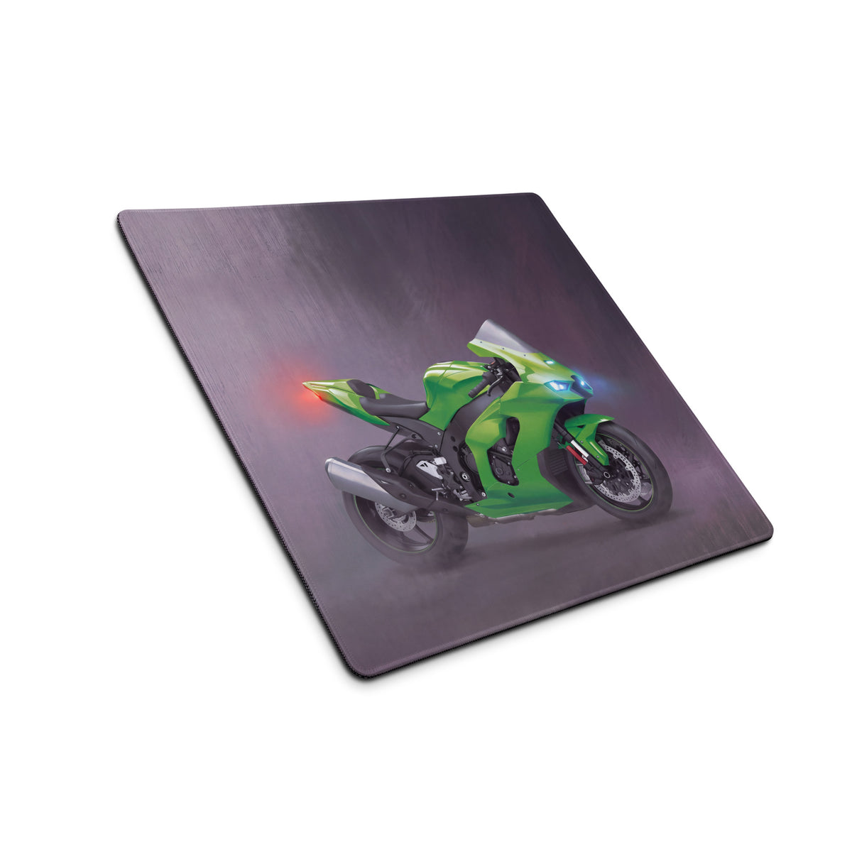 Kawasaki Ninja ZX-10RR Inspired Large Desk Pad, Aesthetic Mousepad for Setup