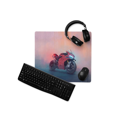 Ducati Panigale V4 Inspired Extended Mouse Pad, Large Desk Mat for Office & Setup