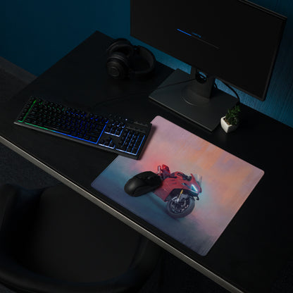 Ducati Panigale V4 Inspired Extended Mouse Pad, Large Desk Mat for Office & Setup
