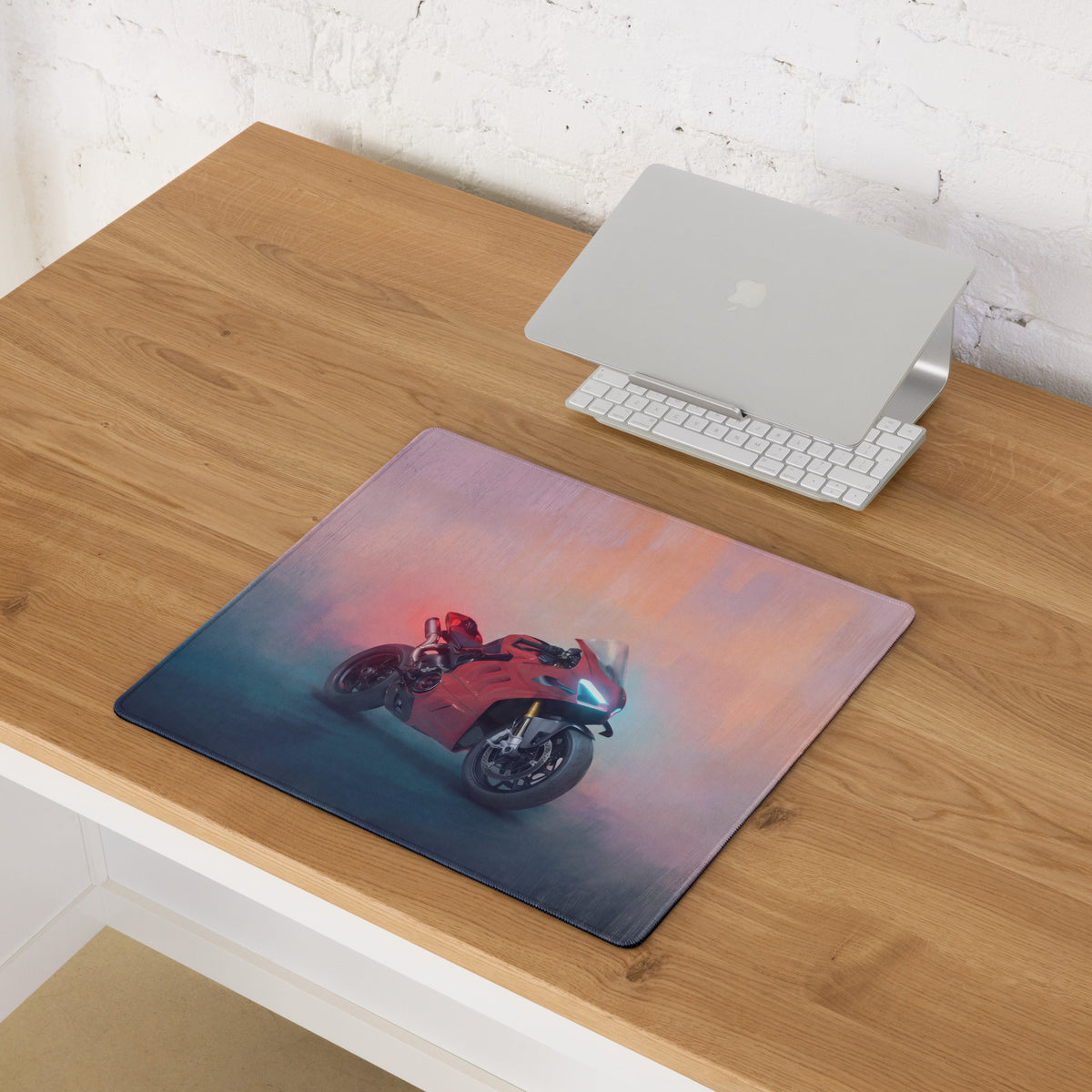 Ducati Panigale V4 Inspired Extended Mouse Pad, Large Desk Mat for Office & Setup