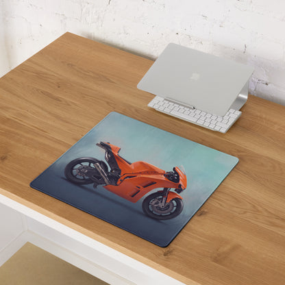 KTM RC8 Inspired Extra Large Desk Mat, Aesthetic Mousepad for Gamers