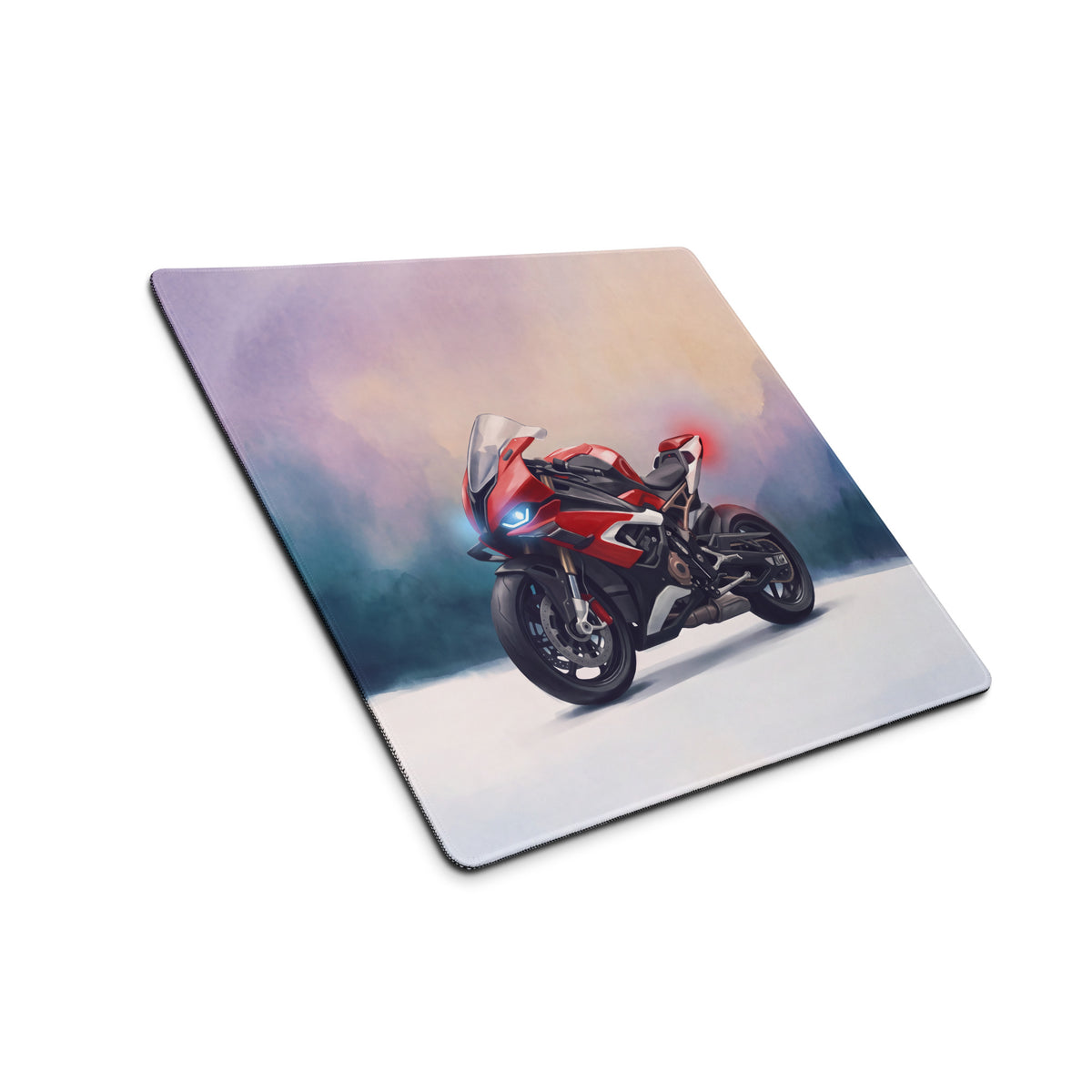 BMW S1000RR Inspired Large Desk Pad, Premium Gaming Mousepad for PC Setup