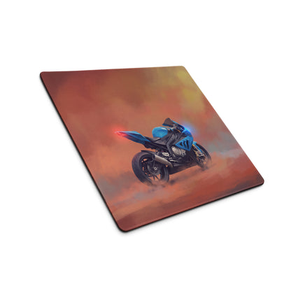 BMW S1000RR Inspired Extended Mouse Pad, Large Desk Mat for Office & Gaming