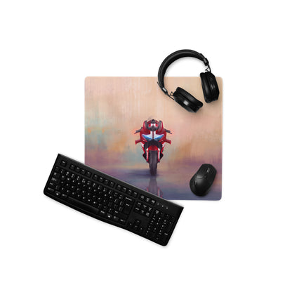 Ducati Panigale V4S Inspired Extended Gaming Mouse Pad, Large Desk Mat