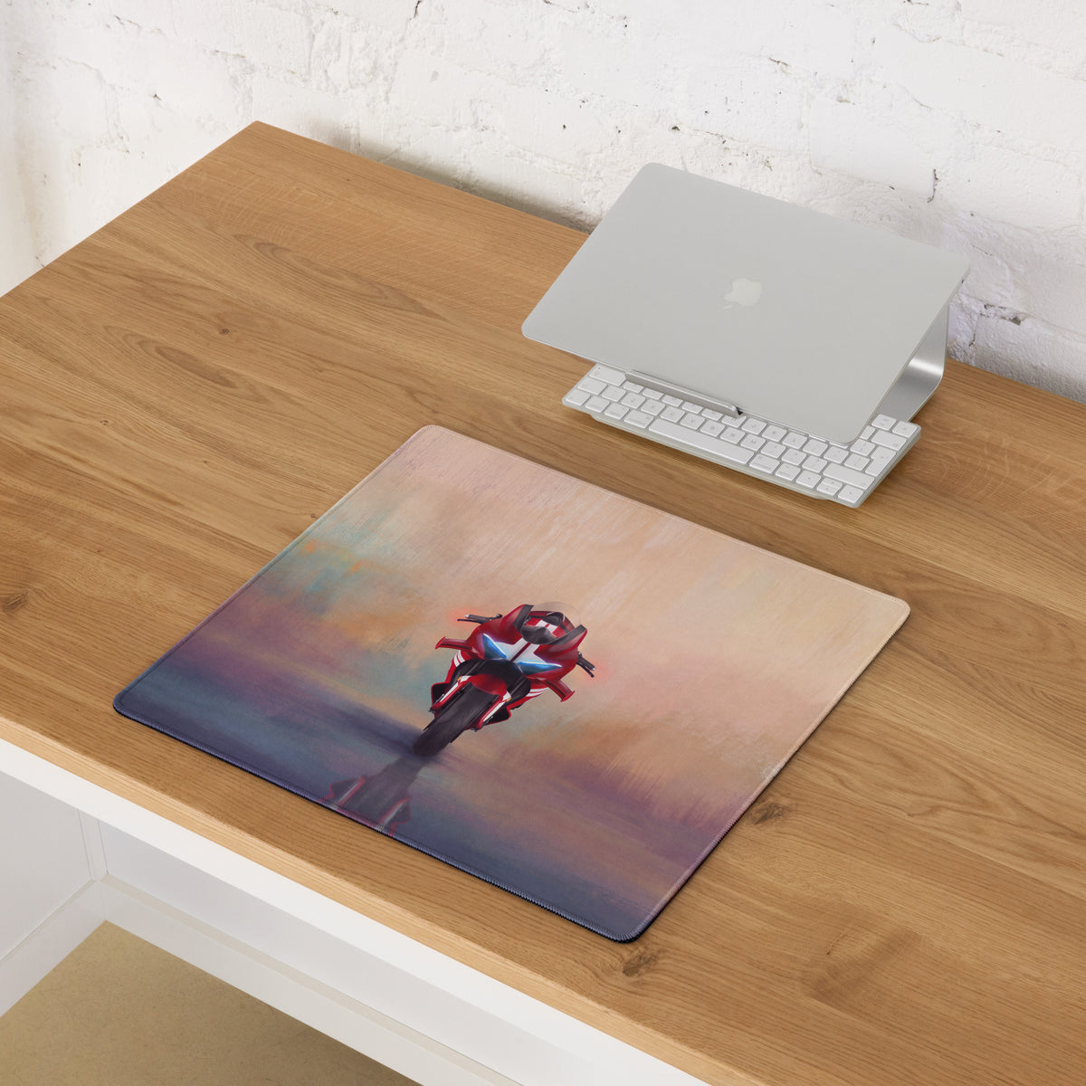 Ducati Panigale V4S Inspired Extended Gaming Mouse Pad, Large Desk Mat