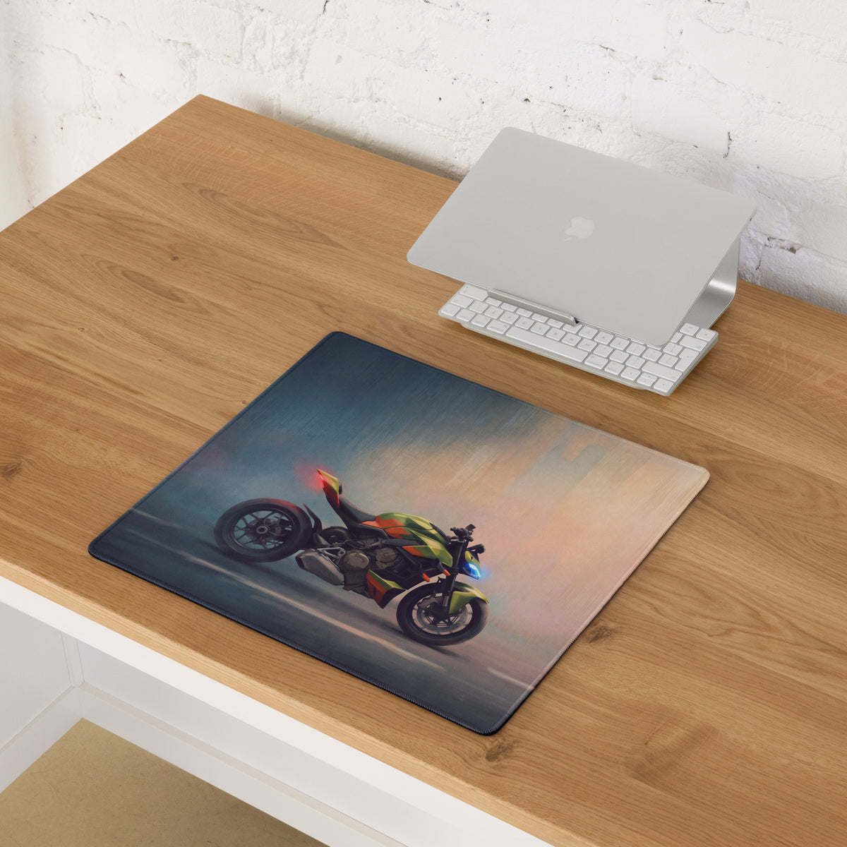 Ducati Streetfighter V4 Inspired Extra Large Desk Mat, Aesthetic Mousepad for Setup
