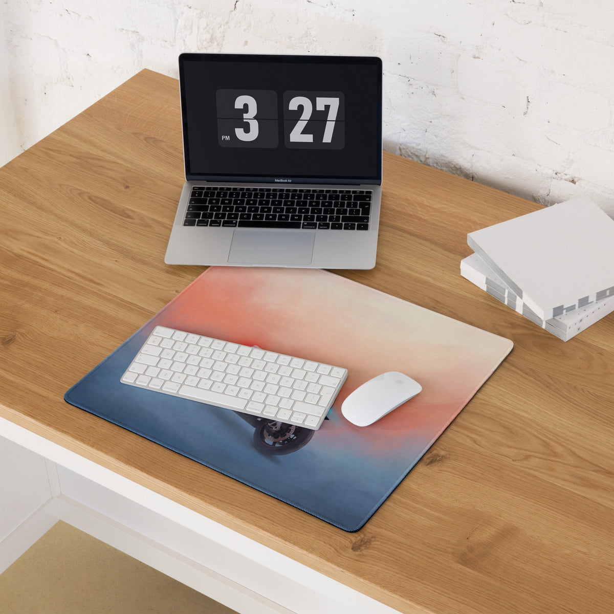 BMW S1000RR Inspired Gaming Desk Pad, Oversized Mouse Pad for PC Gamers
