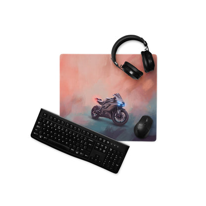 Yamaha YZF-R6 Inspired Large Mousepad, Premium Desk Mat for Office & Gaming