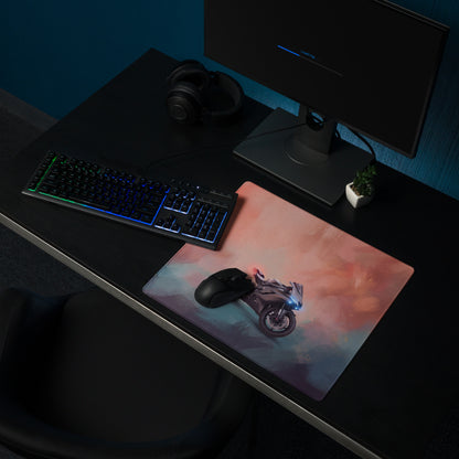 Yamaha YZF-R6 Inspired Large Mousepad, Premium Desk Mat for Office & Gaming