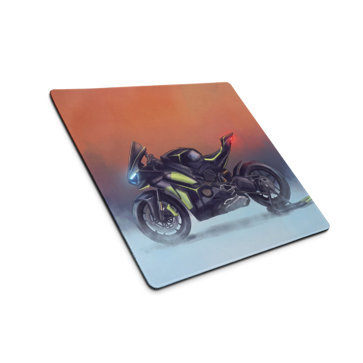 Ducati Panigale V4 Lamborghini Inspired Extended Mouse Mat, Large Gaming Desk Pad for Office