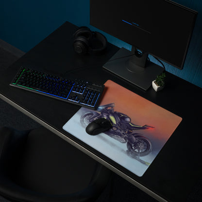 Ducati Panigale V4 Lamborghini Inspired Extended Mouse Mat, Large Gaming Desk Pad for Office