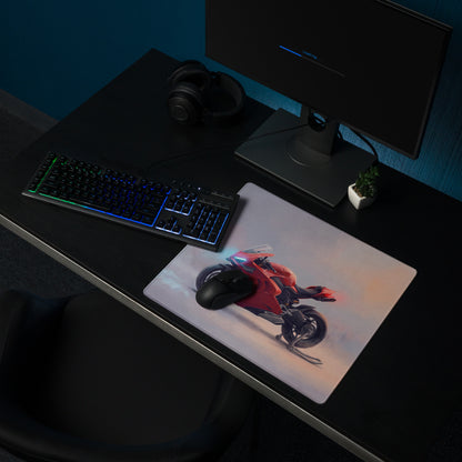 Ducati Superbike Inspired Oversized Gaming Mouse Pad, Premium Desk Mat for PC Setup