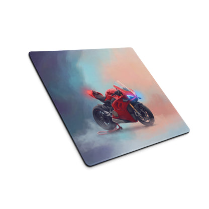 Ducati Panigale V4S Inspired Large Gaming Desk Mat, Extended Mousepad for Gamers