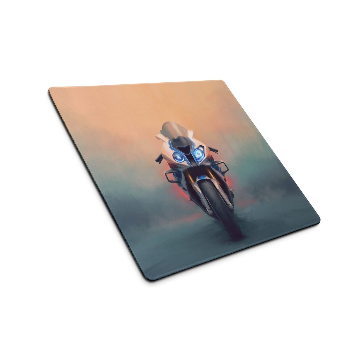 BMW S1000RR Inspired Extra Large Desk Mat, Aesthetic Mousepad for Gamers
